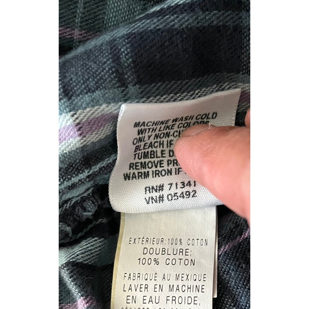 LL Bean Flannel Lined Jeans Womens 14 Pet Original Fit Relaxed Medium Wash Denim - Picture 5 of 8